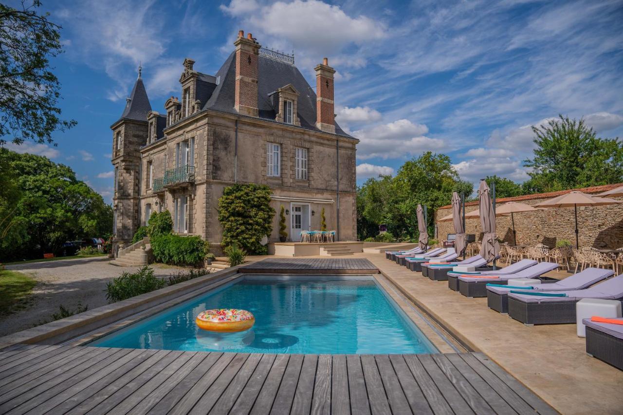 Le Chateau Des Tourelles En Vendee La Gaubretiere Dış mekan fotoğraf